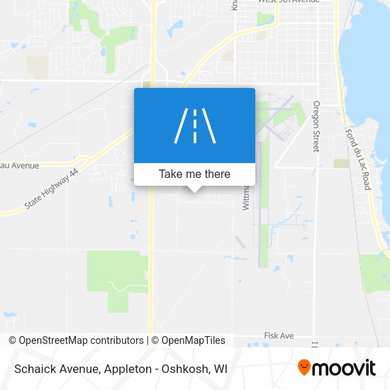 Mapa de Schaick Avenue
