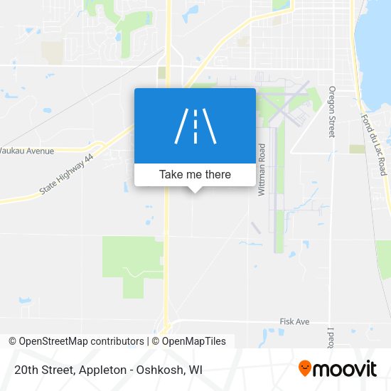 20th Street map