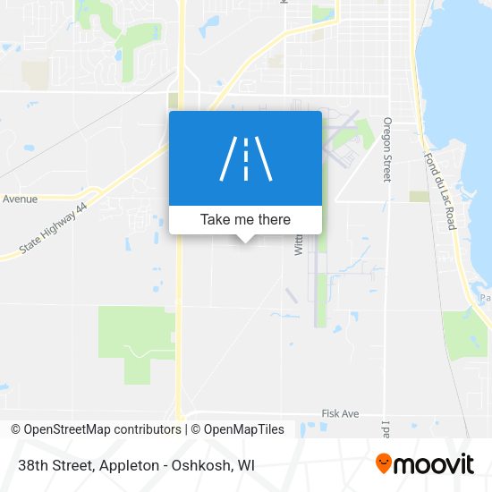 38th Street map