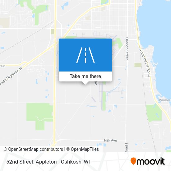52nd Street map