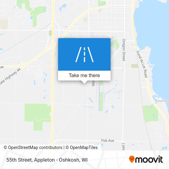 55th Street map