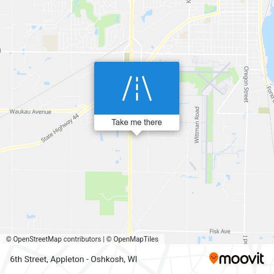 6th Street map
