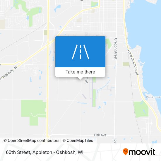 60th Street map
