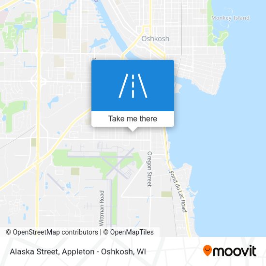 Alaska Street map