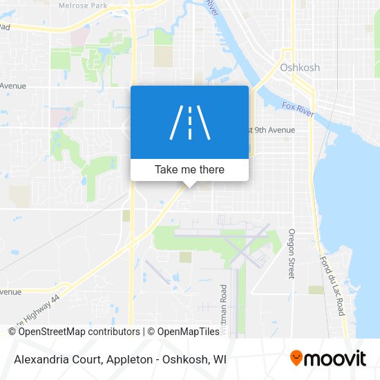 Alexandria Court map