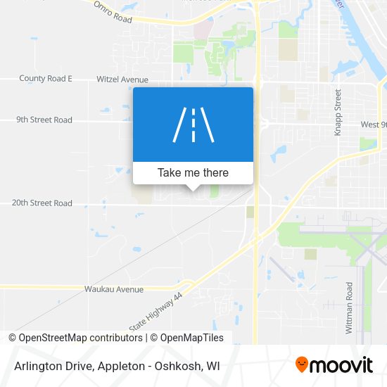 Arlington Drive map