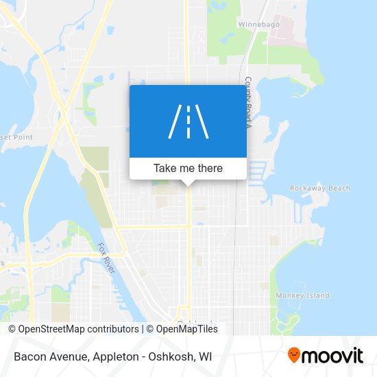 Mapa de Bacon Avenue