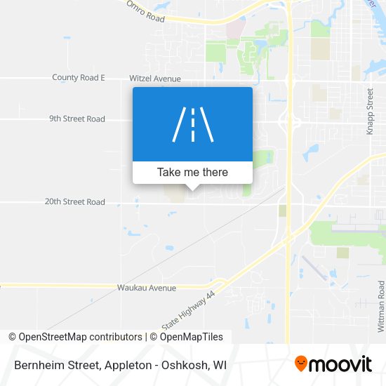 Bernheim Street map