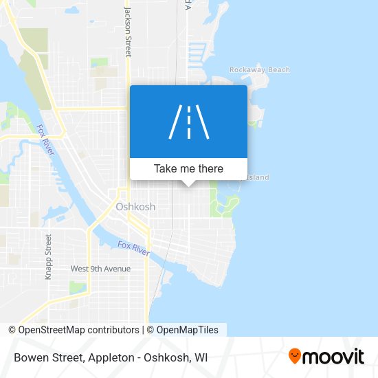 Bowen Street map