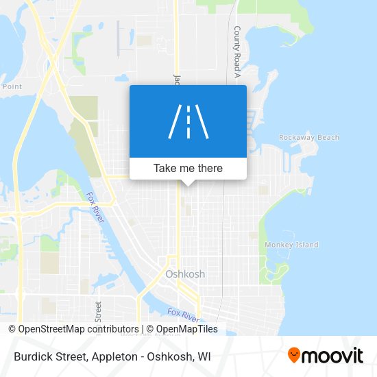 Burdick Street map