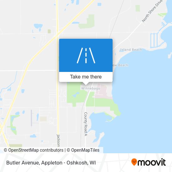 Butler Avenue map