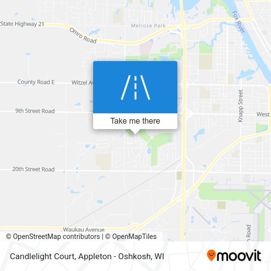 Candlelight Court map