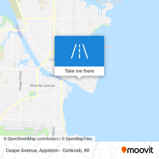 Ceape Avenue map