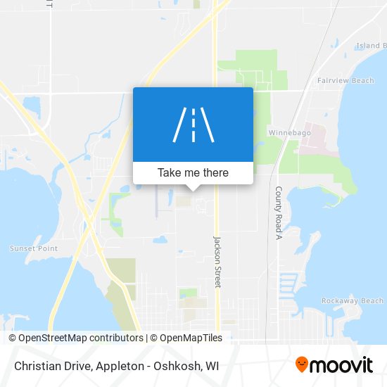 Christian Drive map