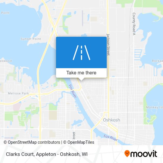 Mapa de Clarks Court