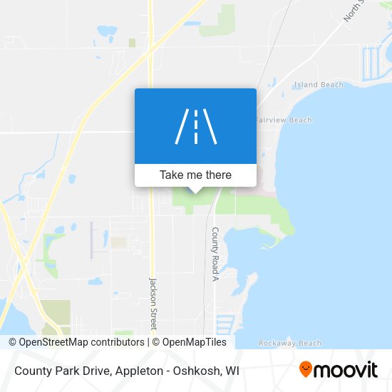 County Park Drive map