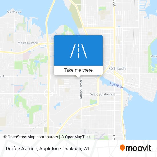 Durfee Avenue map