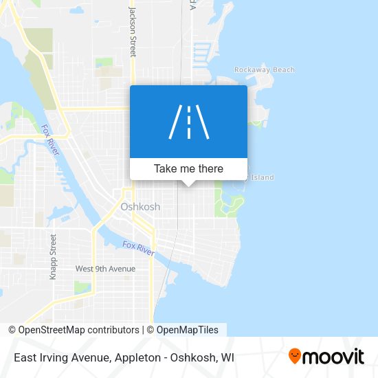 Mapa de East Irving Avenue