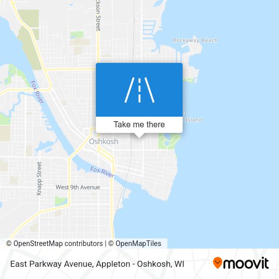 Mapa de East Parkway Avenue