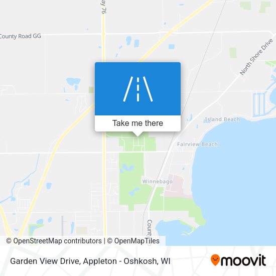 Mapa de Garden View Drive