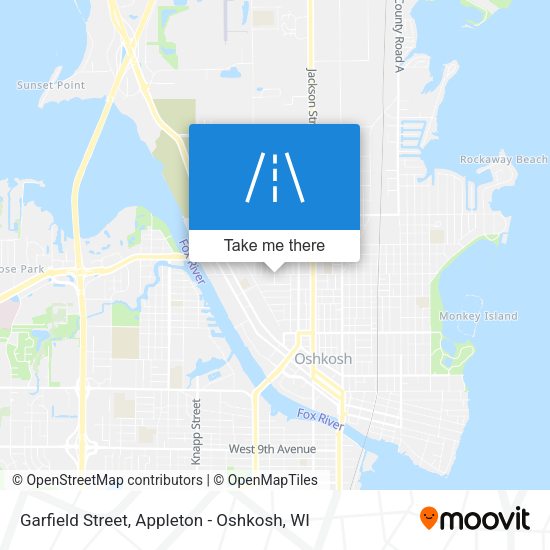 Mapa de Garfield Street