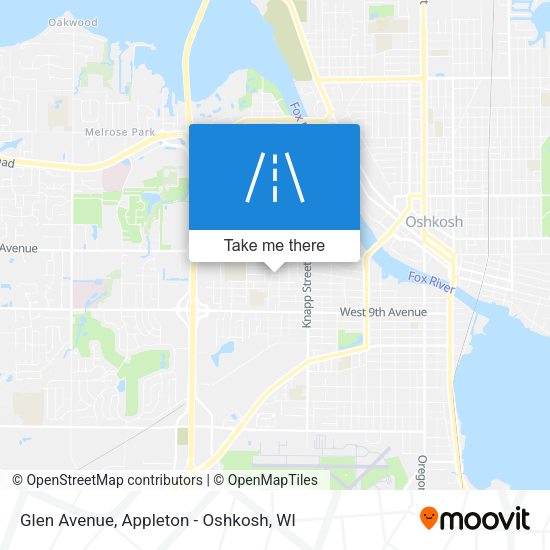 Glen Avenue map