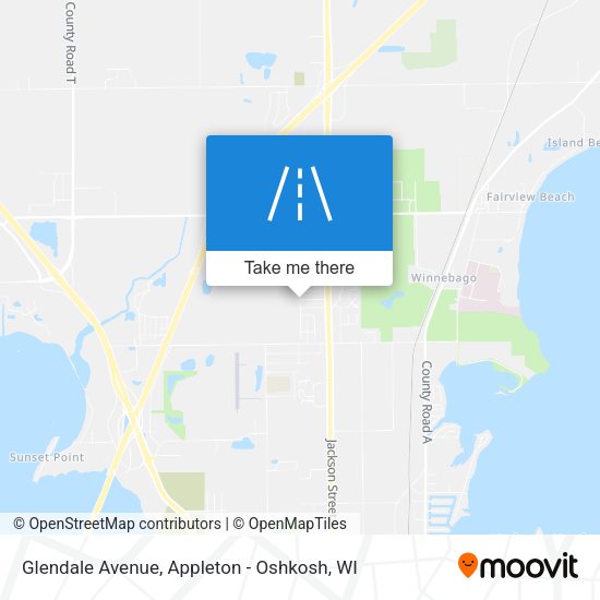 Mapa de Glendale Avenue