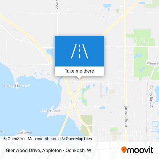 Glenwood Drive map