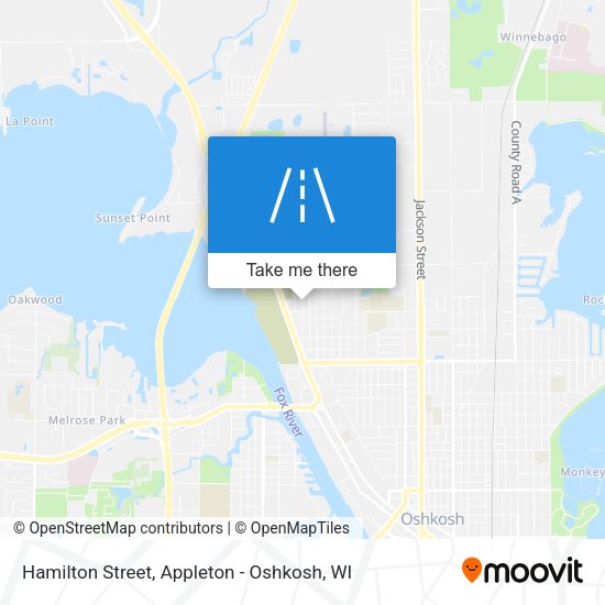 Hamilton Street map