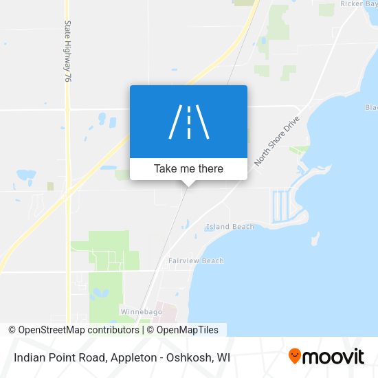 Mapa de Indian Point Road