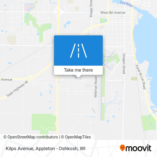 Kilps Avenue map