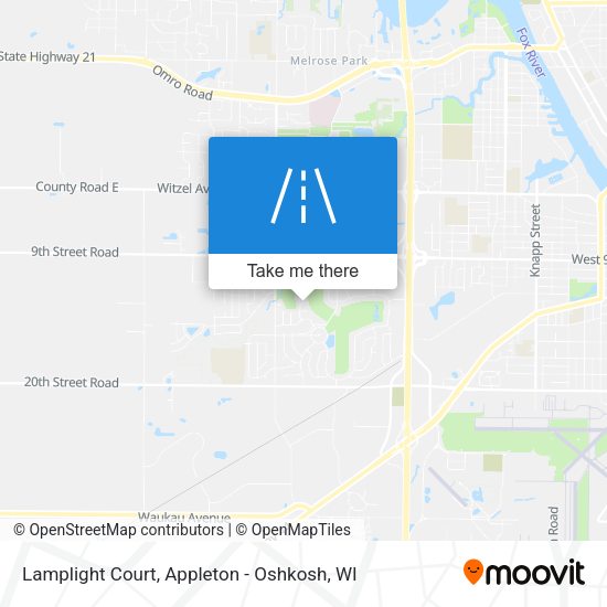 Lamplight Court map