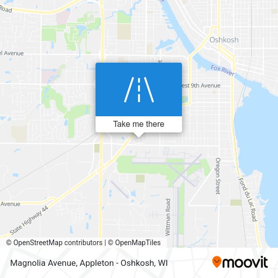 Magnolia Avenue map
