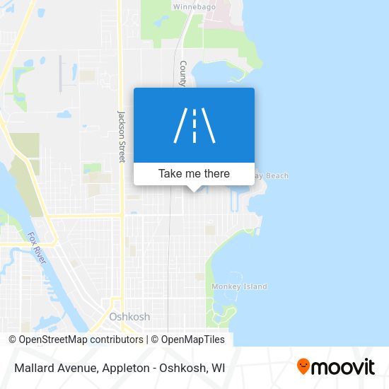 Mapa de Mallard Avenue
