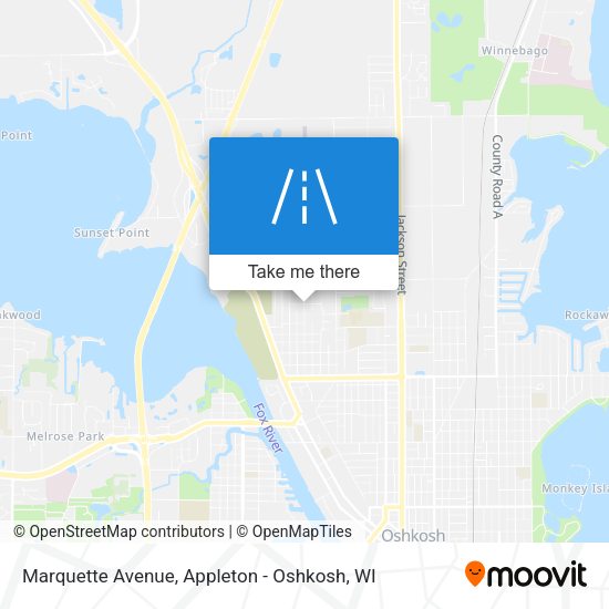 Marquette Avenue map