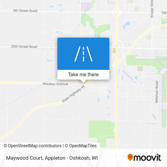 Maywood Court map
