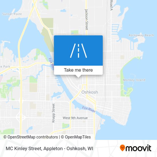 MC Kinley Street map