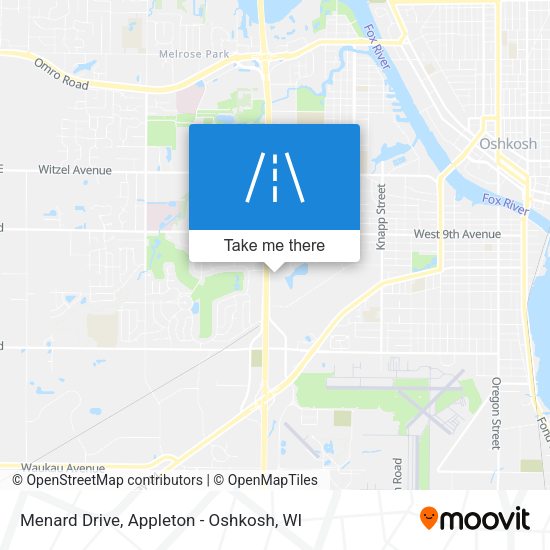 Menard Drive map