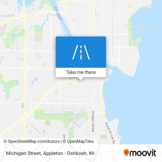 Mapa de Michigan Street
