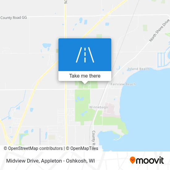 Midview Drive map