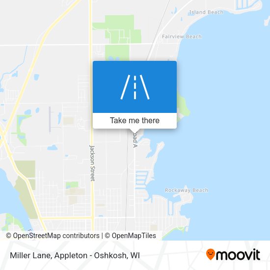 Miller Lane map