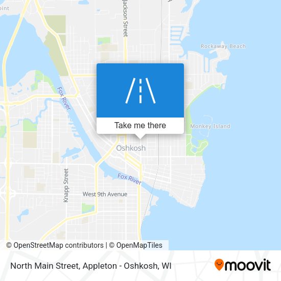 Mapa de North Main Street