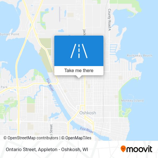 Mapa de Ontario Street