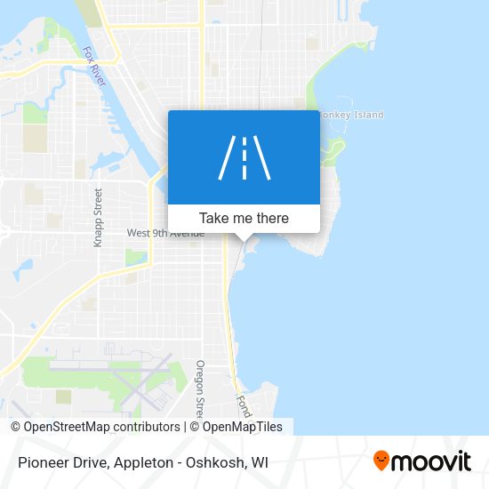 Pioneer Drive map