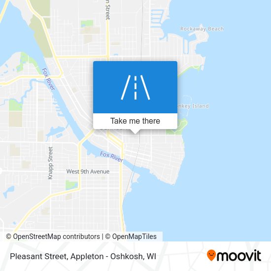 Mapa de Pleasant Street