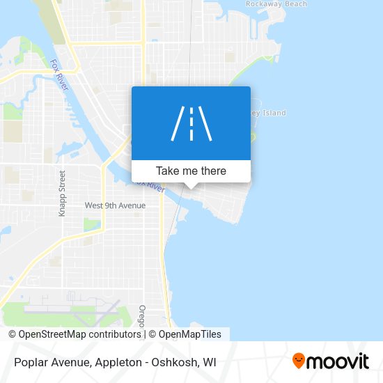 Mapa de Poplar Avenue