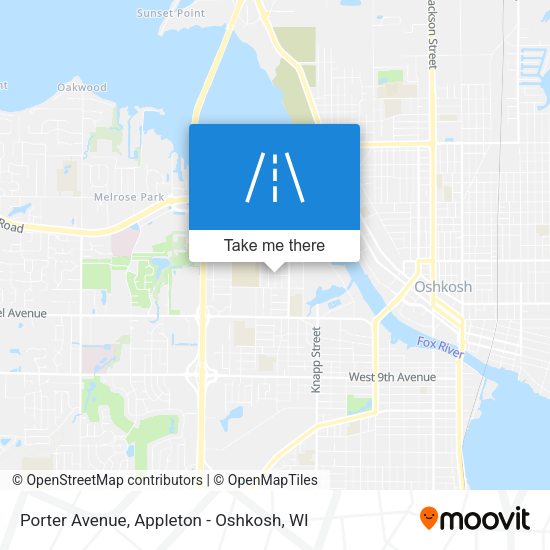 Porter Avenue map