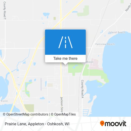 Prairie Lane map