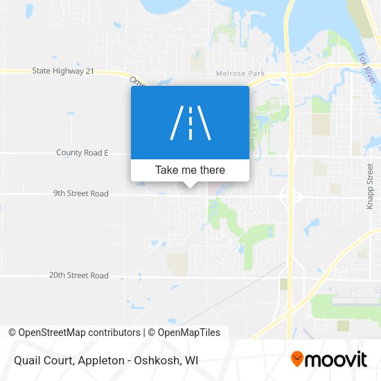 Quail Court map