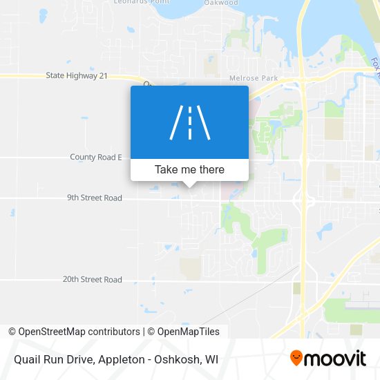 Mapa de Quail Run Drive